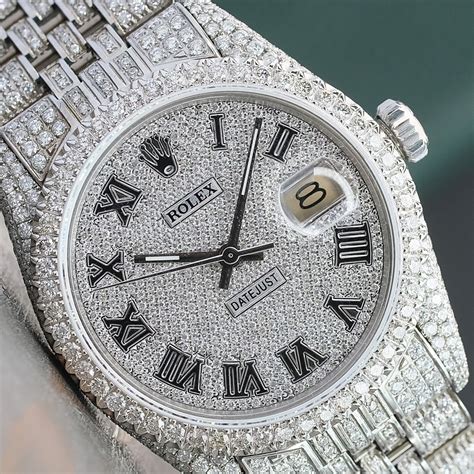 do rolex have real diamonds|Rolex full diamond watch.